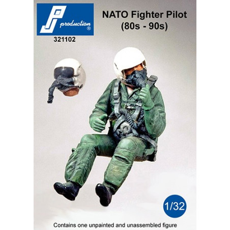 321102 - NATO pilot seated in a/c (80' - 90')