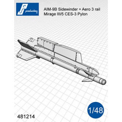 481214 - AIM-9B Sidewinder avec supports