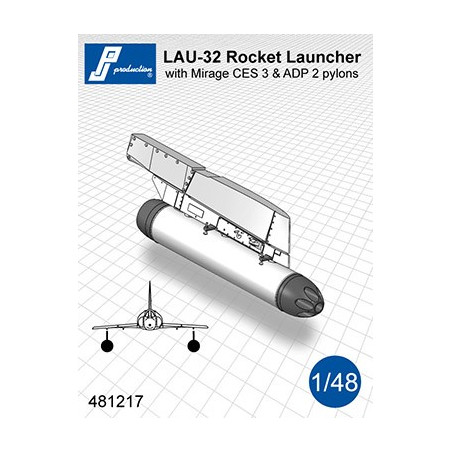 481217 - LAU-32 Rocket Launcher with pylon