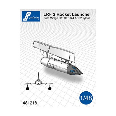 481218 - Lance roquettes LRF 2 avec pylône